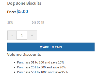 Resulting change for discount widget image showing discount in new location